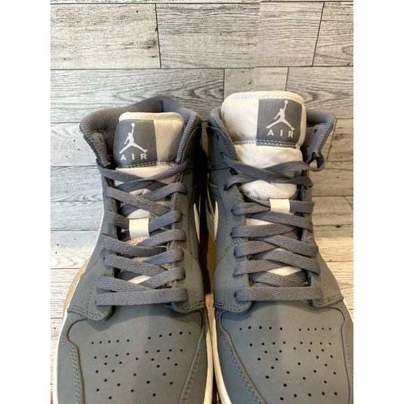 Jordan Shoes Nike Retro Air Mid Cool Grey Mens Basketball Shoes